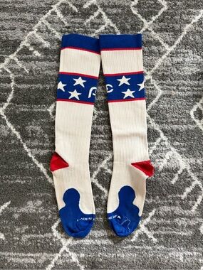 ProCompression Socks Unisex Small/Medium - Red White Blue Stars